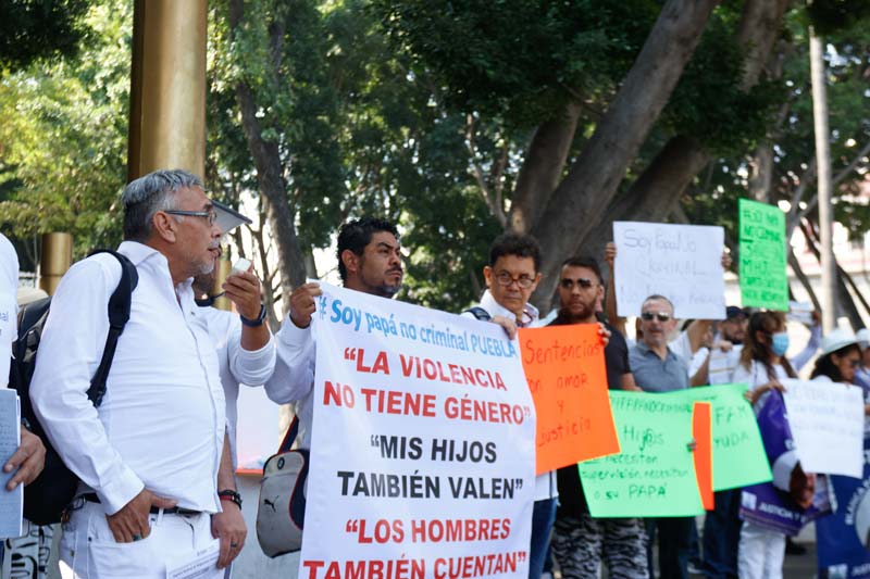 Hombres exigen que la Ley Vicaria se aplique parejo a mujeres y hombres