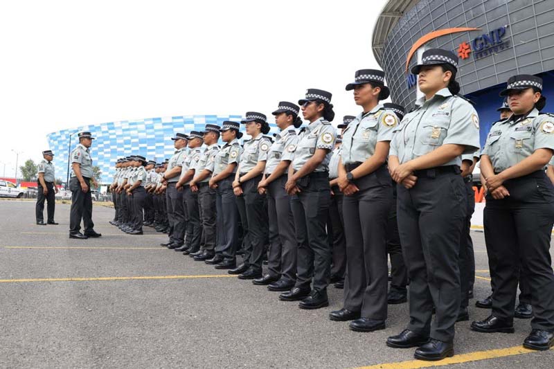 ESPAÑA vs PERÚ. Mil 780 policías blindarán HOY la zona del Estadio Cuauhtémoc