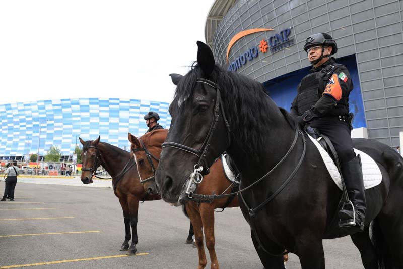 ESPAÑA vs PERÚ. Mil 780 policías blindarán HOY la zona del Estadio Cuauhtémoc