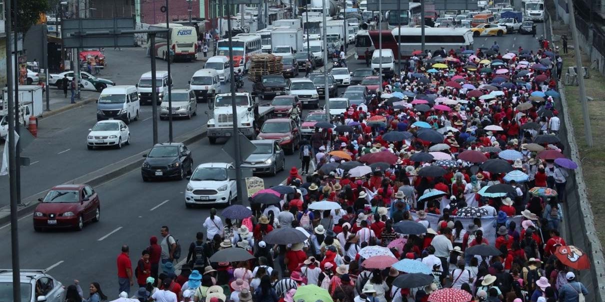 Paro nacional de la CNTE: bloqueos y marchas en CDMX y 20 estados este 13 y 14 de noviembre