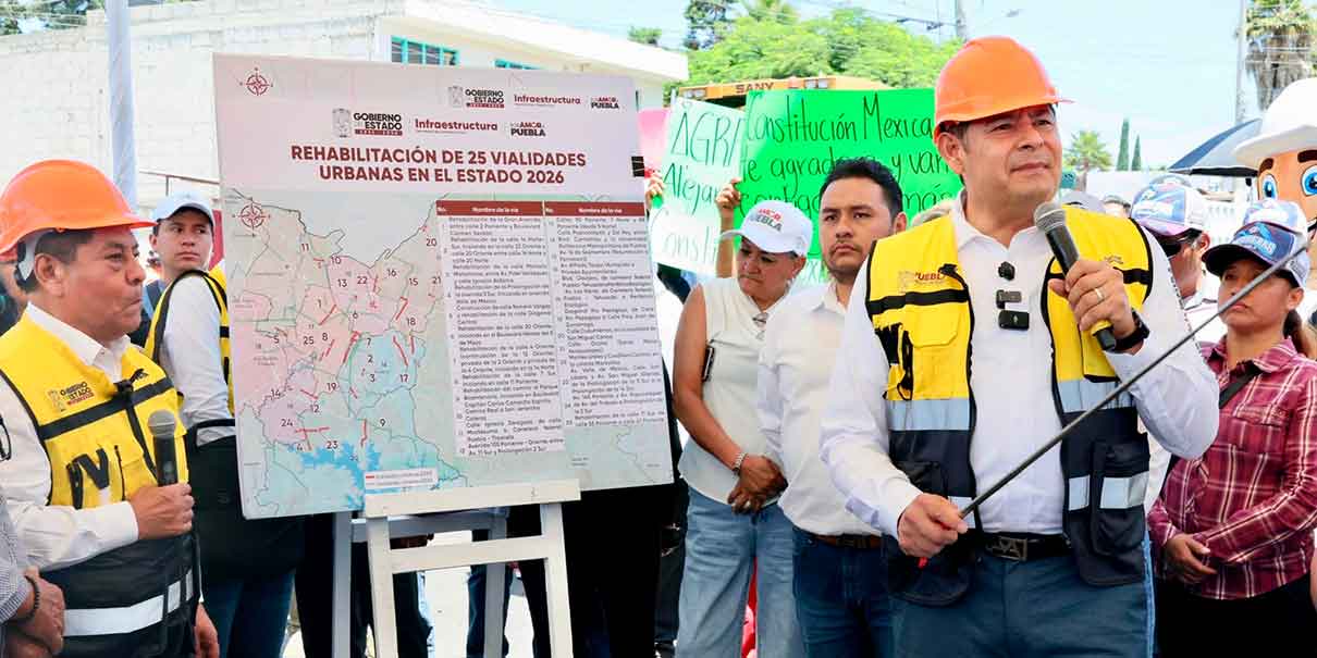 Rehabilitación de vialidades 