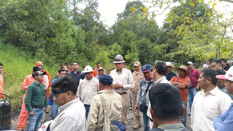 Pemex contiene derrame de combustible en Cuaxicala, Huauchinango