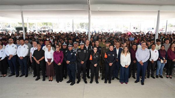 Pepe Chedraui resaltó la coordinación entre los tres órdenes de gobierno en favor de la seguridad de Puebla capital.