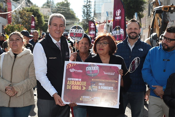 Pepe Chedraui, inició con los trabajos de rehabilitación de la avenida 6 Poniente
