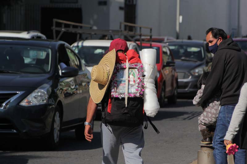 Aumenta vigilancia en Puebla por el paso de peregrinos rumbo a la Basílica