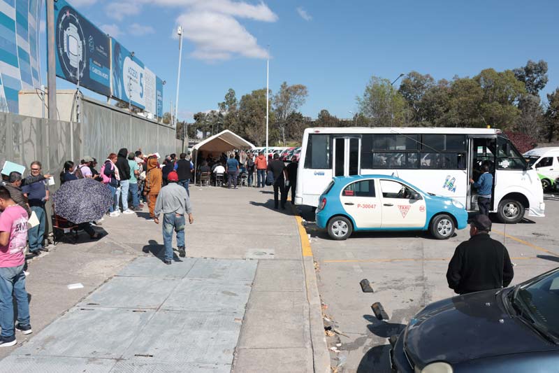 Transportistas de Puebla exigen frenar la revista vehicular 2025 y piden diálogo con el gobierno