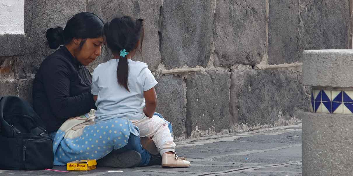 Pobreza alimentaria en Puebla