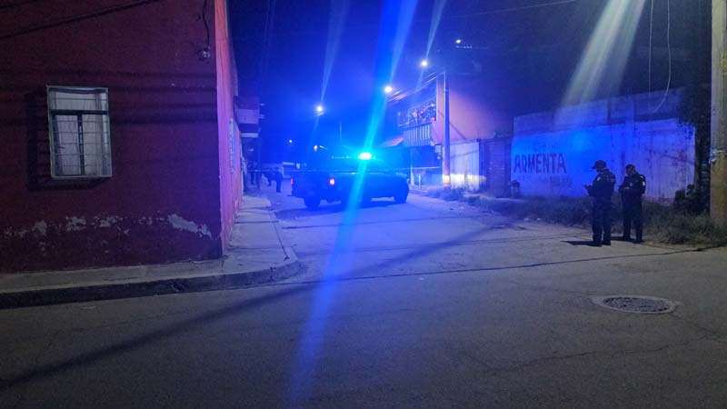 Atacan a balazos a policía en la colonia Guadalupe Hidalgo