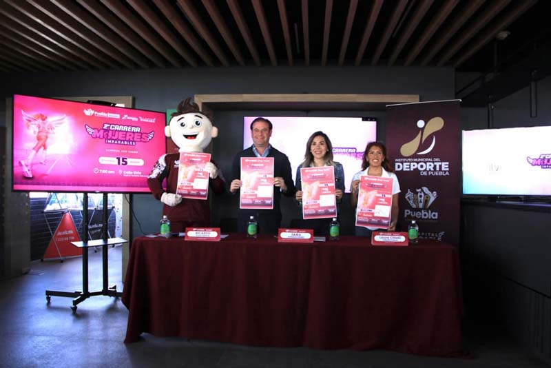 Carrera Mujeres Imparables 2026 se realizará el 15 de marzo en Puebla