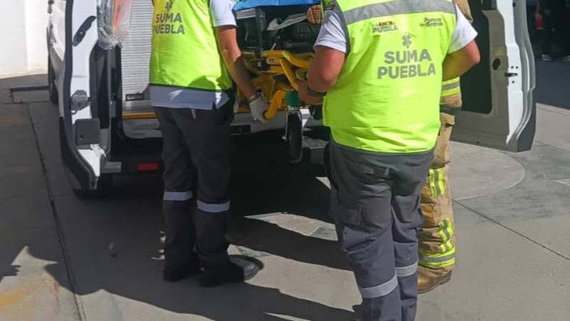 Productor de Serdán gravemente herido tras tocar líneas de alta tensión con su tractor