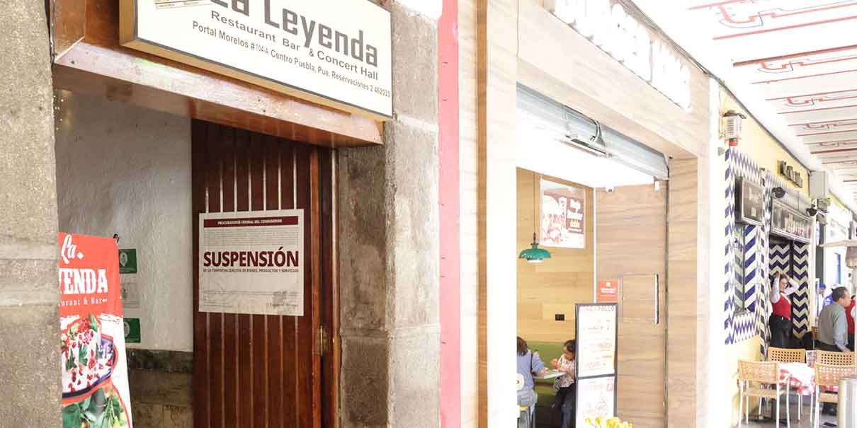 Clausura de restaurantes