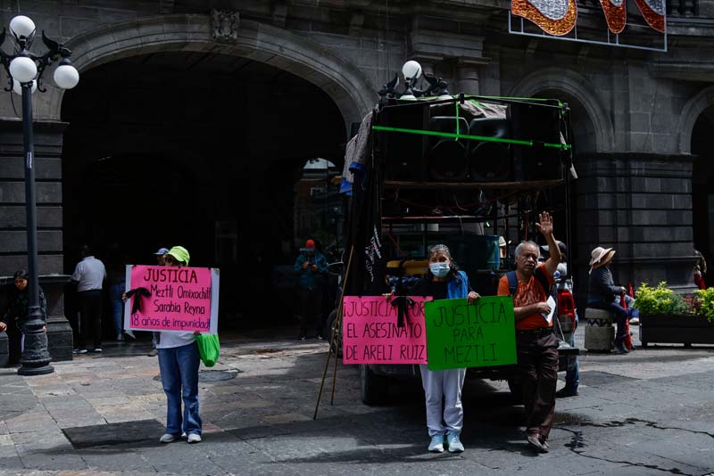 Protesta de la UPVA 28 de Octubre provoca cierre del bulevar 5 de Mayo