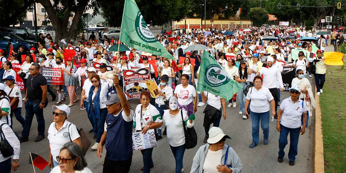 Entre sus demandas está mejorar sus condiciones de trabajo
