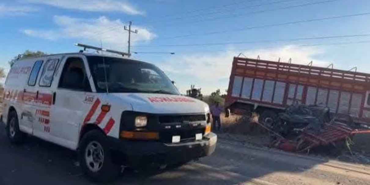 Tres muertos en mortal accidente en la Puebla-Tehuacán