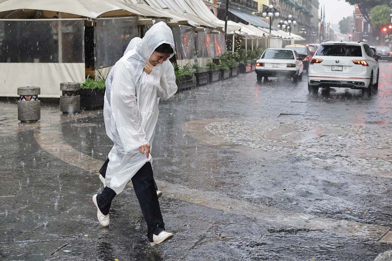 Puebla bajo alerta: lluvias, tormentas eléctricas y radiación UV alta para este miércoles