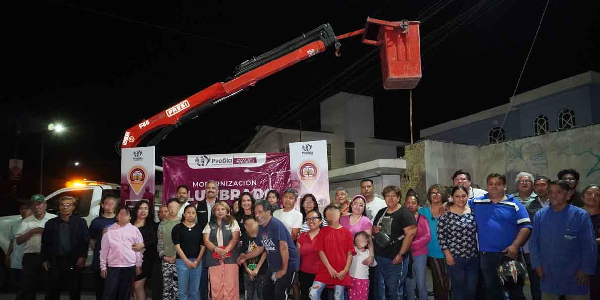 Entrega Pepe Chedraui 142 luminarias modernizadas en Lomas del Sur