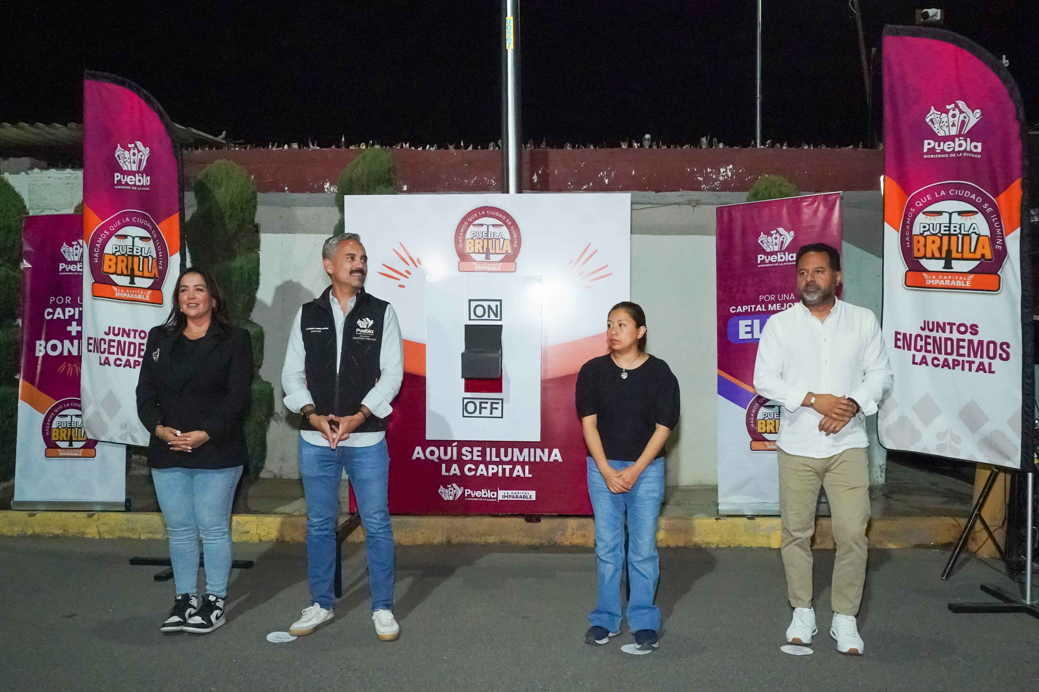 Entrega Pepe Chedraui 142 luminarias modernizadas en Lomas del Sur
