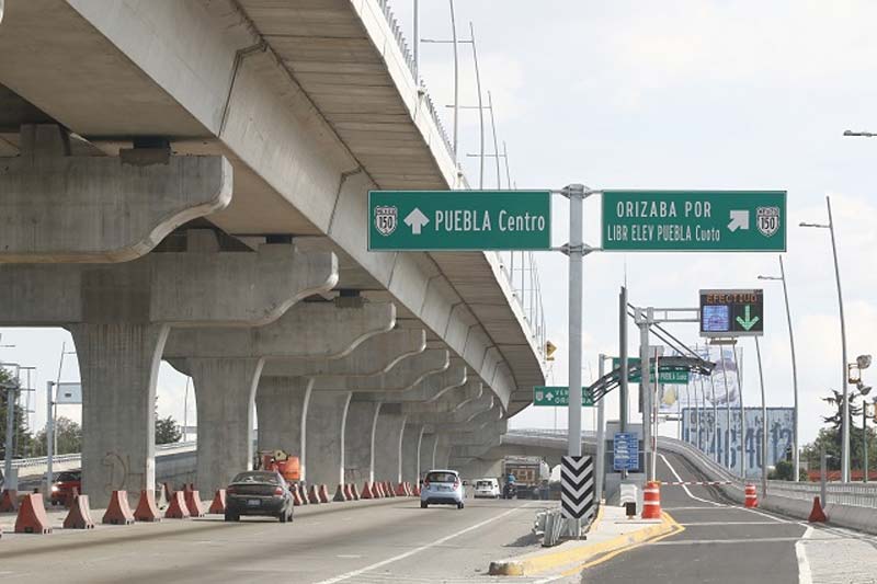 Puebla instalará cámaras de videovigilancia en el segundo piso de la autopista México-Puebla