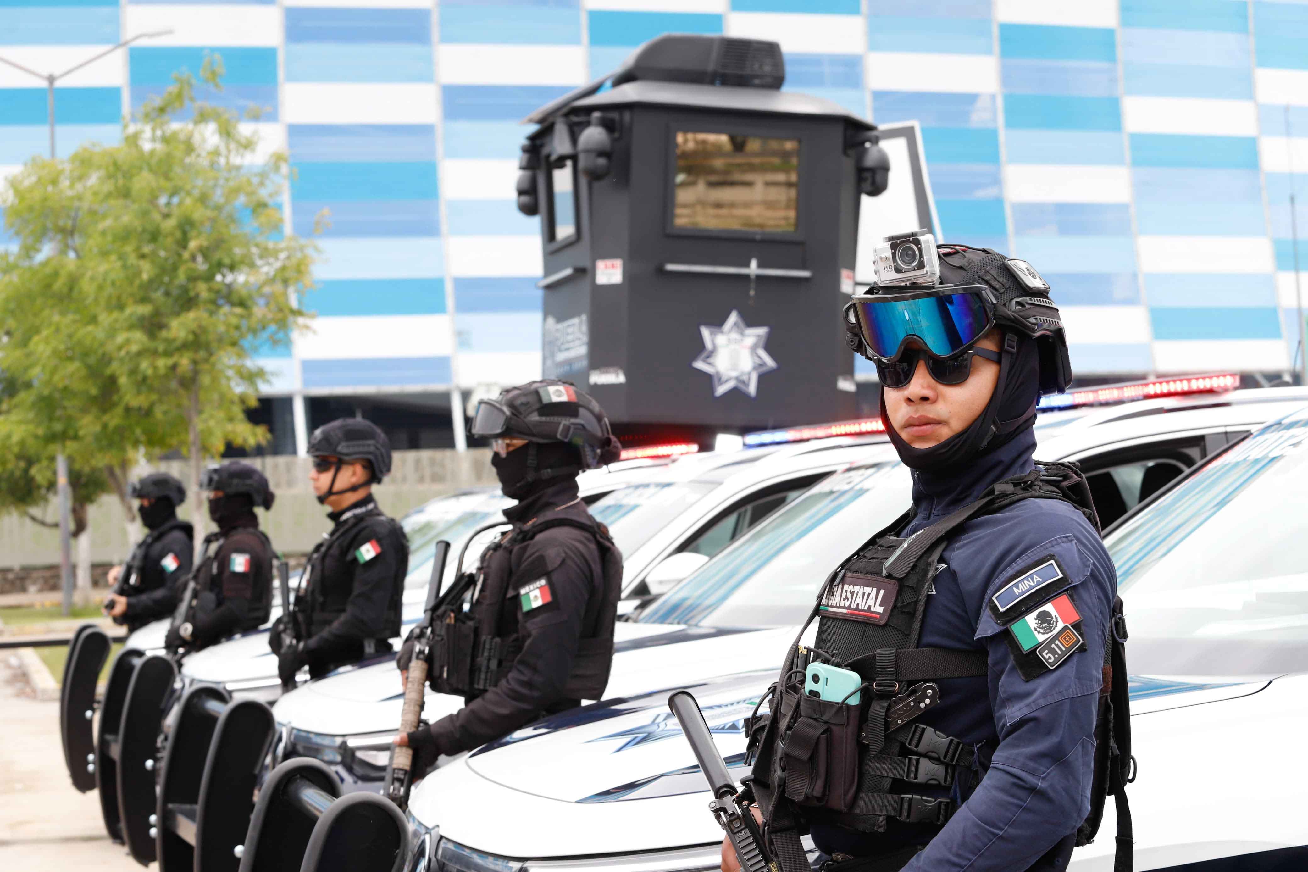 Puebla refuerza seguridad con 100 patrullas y 10 torres de videovigilancia
