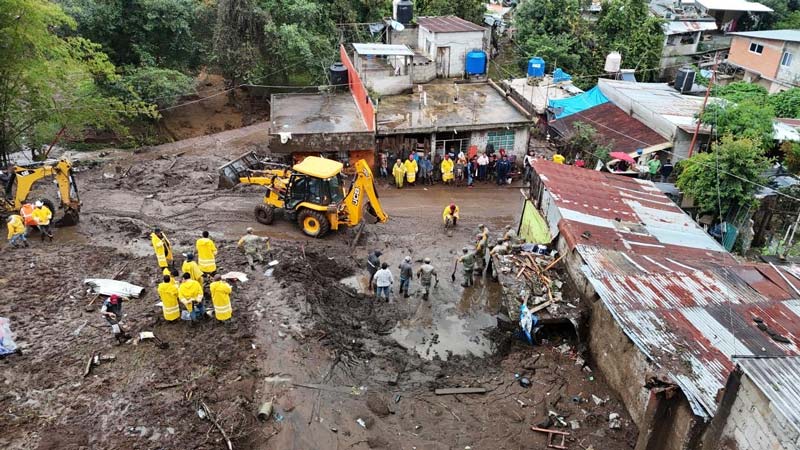 Puebla reporta 176 planteles escolares afectados por inundaciones y lluvias intensas