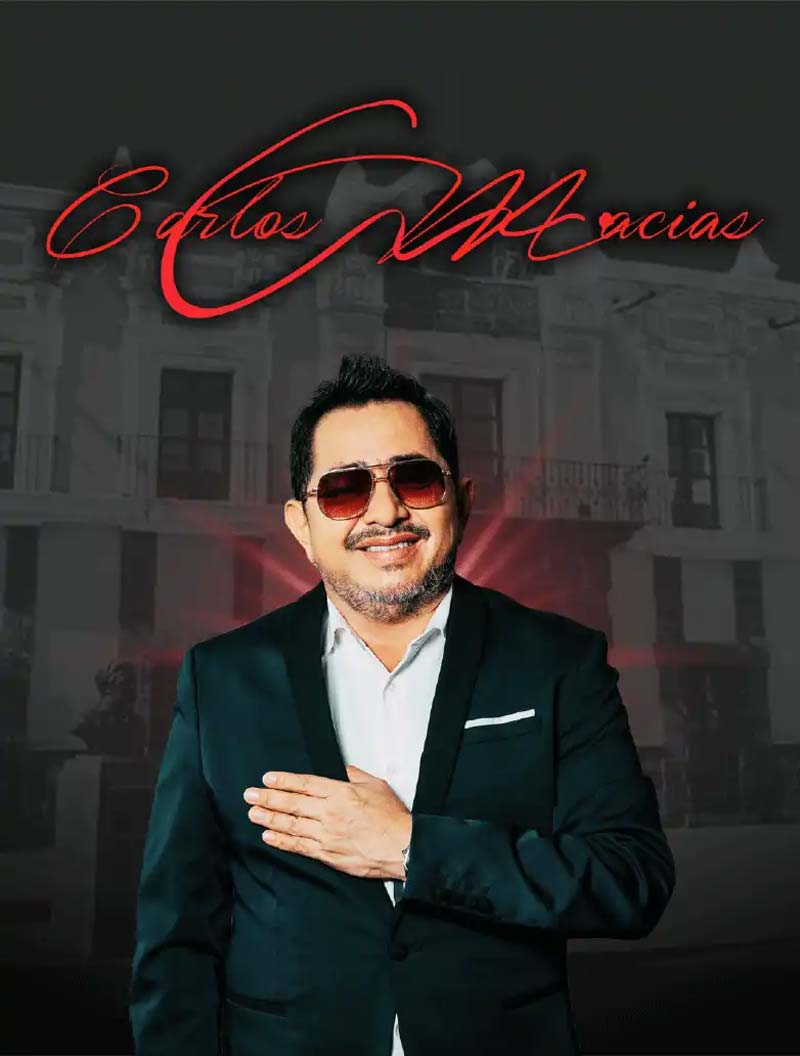 Carlos Macías llega a Puebla con sus grandes éxitos en concierto