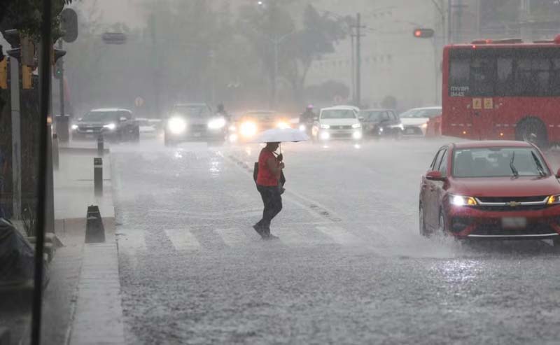 Qué estados tendrán lluvias hoy en México y dónde seguirá la onda de calor