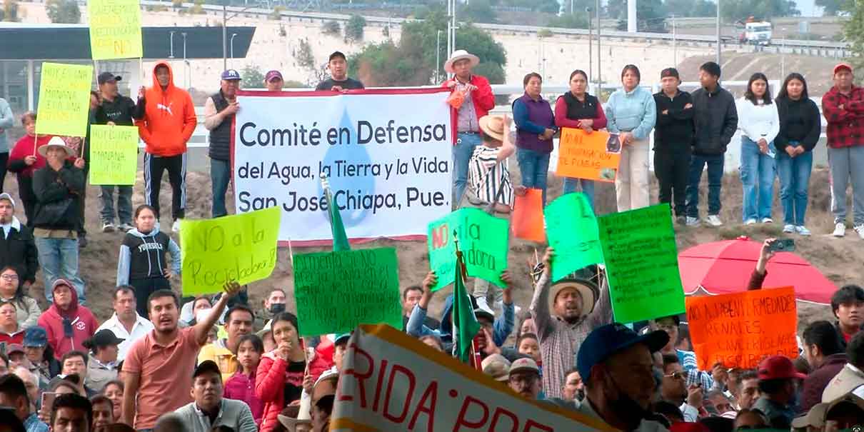 Recicladora protesta