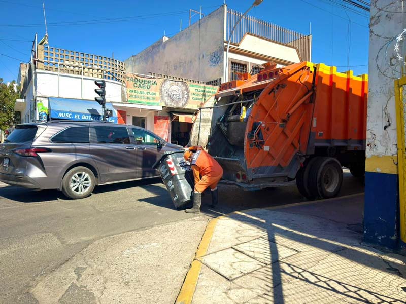 Servicio normal de recolección durante Jueves y Viernes Santo