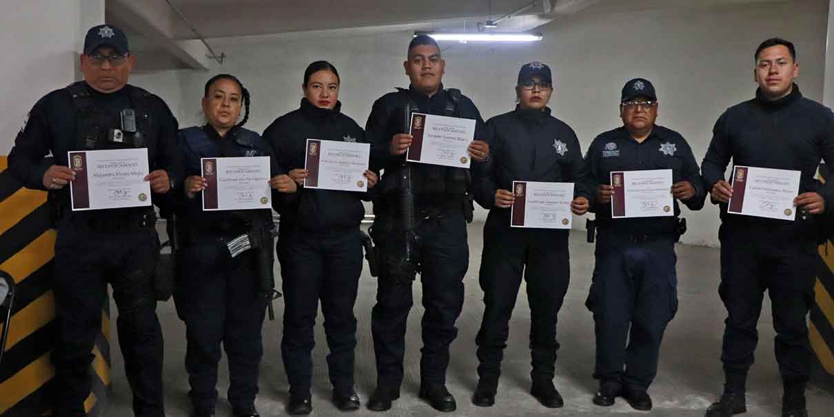policías de Cuautlancingo