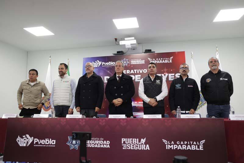 Redoblan presencia policial en la capital con el operativo Guadalupe-Reyes