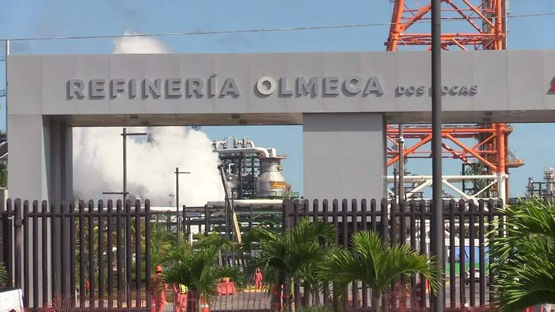 Dos Bocas alcanza 192 mil barriles diarios con aumento del 87.5%