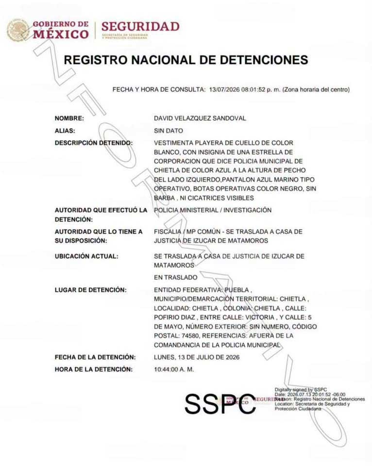 Detención