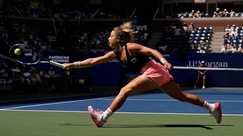 Épica remontada de Renata Zarazúa ante rival top 10 en el US Open
