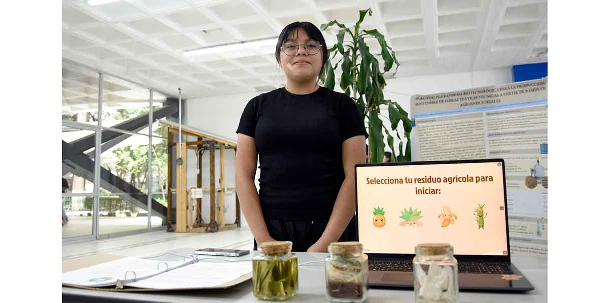 Alumna presenta proyecto