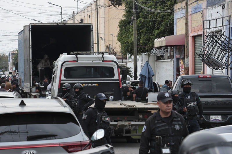 La 46 Poniente, en Puebla capital, es una de las zonas intervenidas por las autoridades para combatir la presunta venta de artículos robados.
