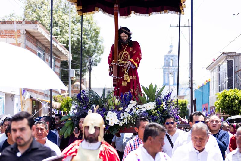San Andrés Cholula refuerza seguridad en la Ruta de la Fe durante Semana Santa