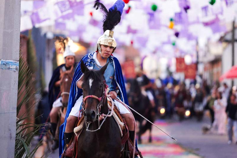 San Andrés Cholula refuerza seguridad en la Ruta de la Fe durante Semana Santa