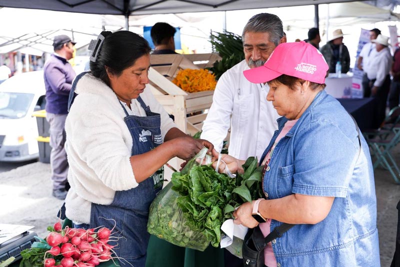 Lupita Cuautle lleva Jornada de Proximidad Social a San Francisco Acatepec