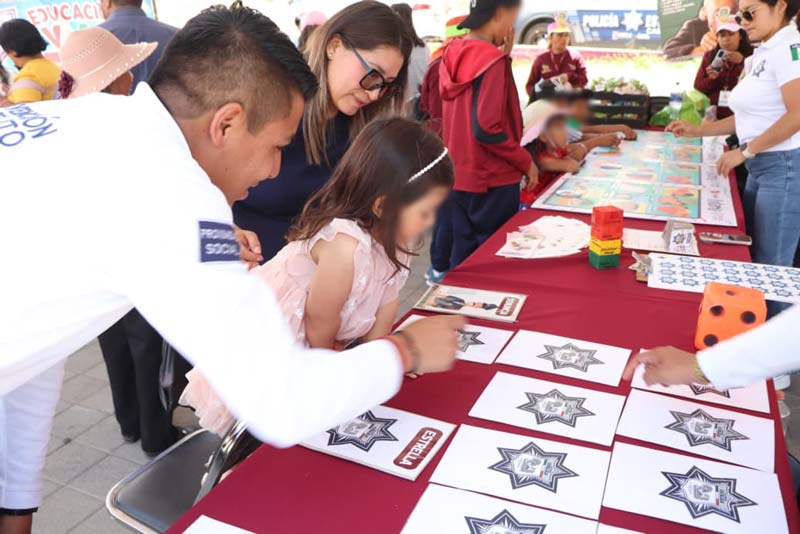 Tonantzin Fernández refuerza seguridad en escuelas de San Pedro Cholula