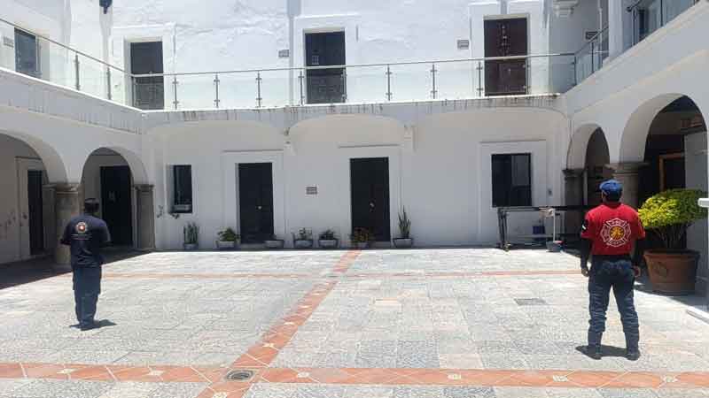 San Pedro Cholula supervisa inmuebles tras sismo en Oaxaca