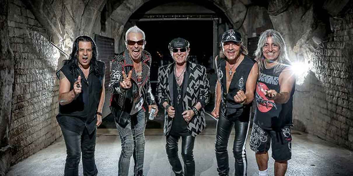 Estará a reventar el concierto de Scorpions en el Teatro del Pueblo