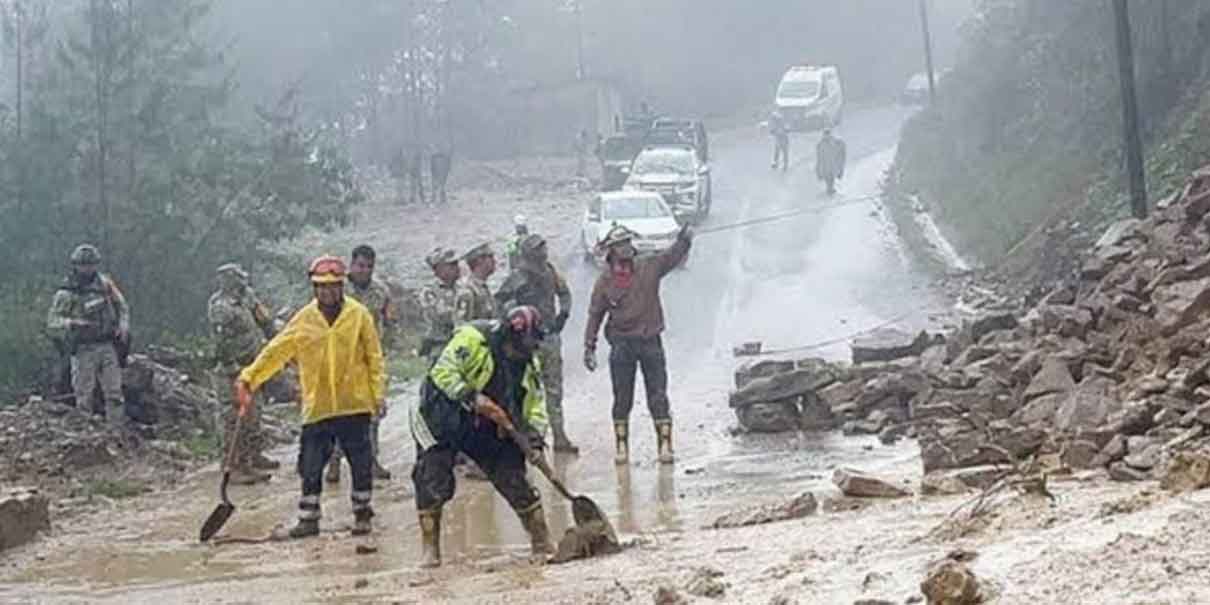 La SEP también suspendió clases en la Sierra Norte y Valle de Serdán por la tormenta tropical “Erick”