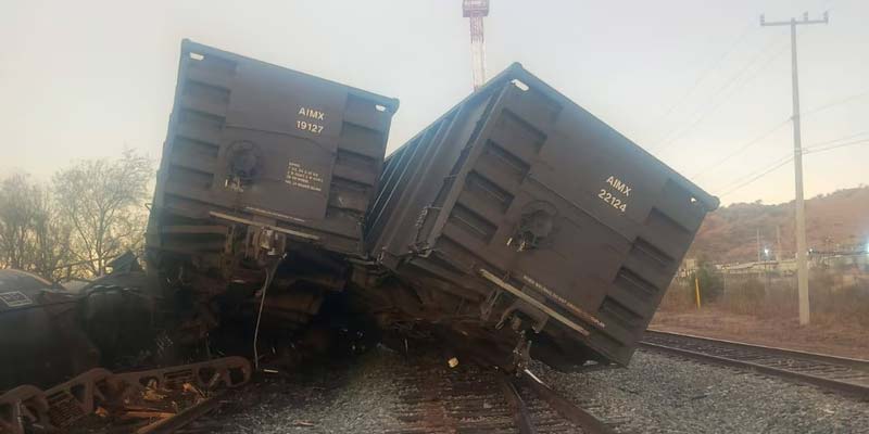 Se registra otro descarrilamiento ferroviario en Nogales