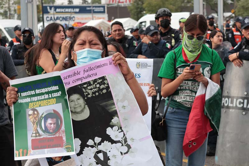 Madres buscadoras llegaron a donde había operativo y no fueron agredidas: Seguridad