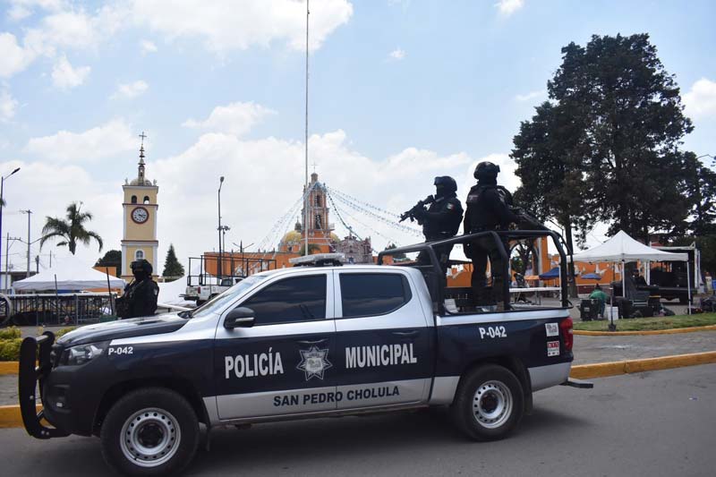 San Pedro Cholula intensifica seguridad durante Semana Santa con Tonantzin Fernández
