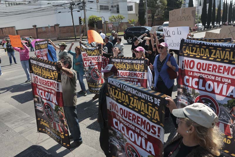 No hay marcha atrás, la zona de Zavaleta tendrá ciclovía