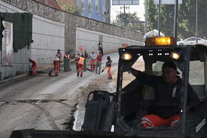 Puebla continúa en labores de limpieza tras severas inundaciones