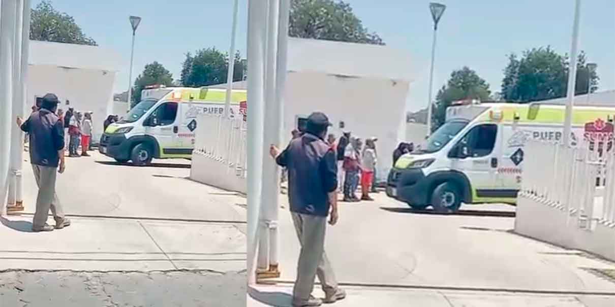 Simulacro en Serdán