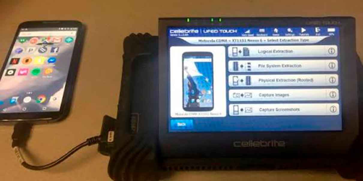 Equipo Cellebrite