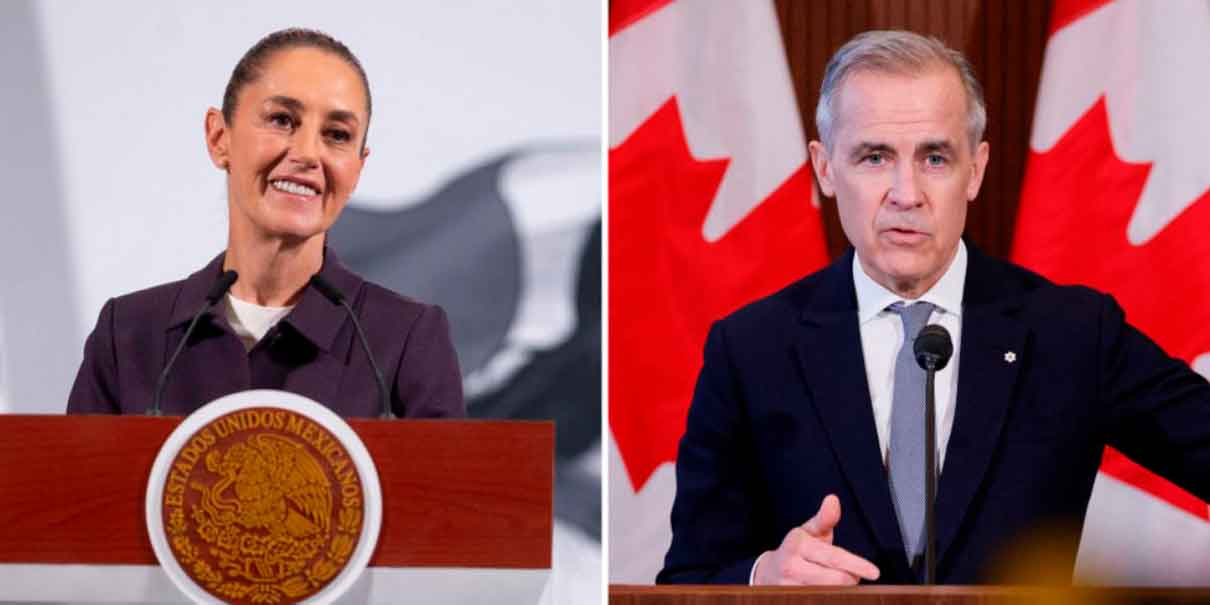 Gobernantes de México y Canadá